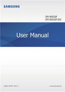 Samsung Galaxy Note 8 manual. Camera Instructions.